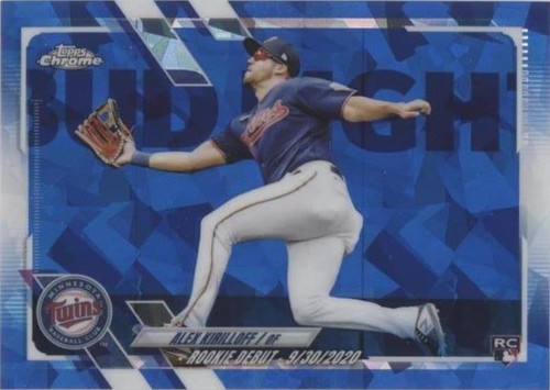 2021 Topps Chrome Update Series Sapphire Edition - Alex Kirilloff #US41