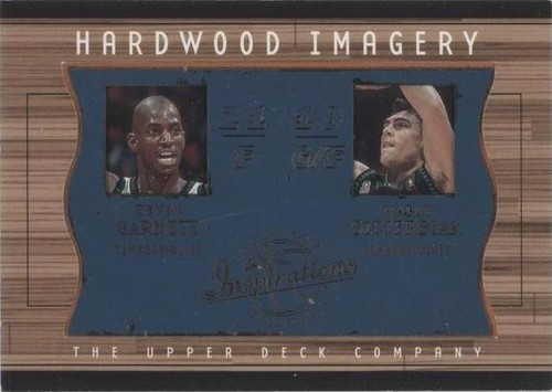2001-02 Upper Deck Inspirations - Kevin Garnett/Wally Szczerbiak #KG/WS