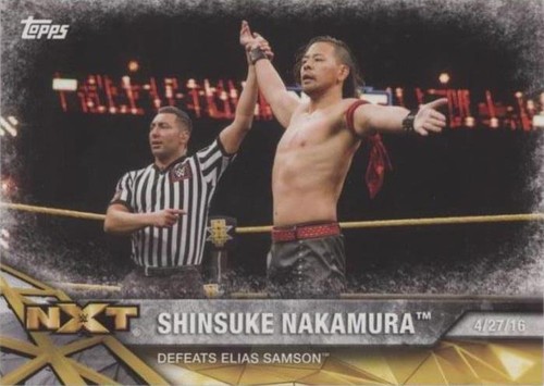 2017 Topps WWE NXT - Shinsuke Nakamura #36