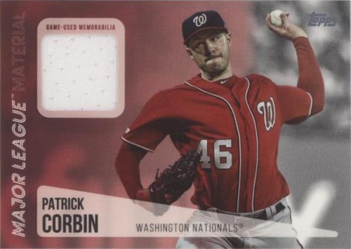 2019 Topps Update Series - Patrick Corbin #MLM-PC