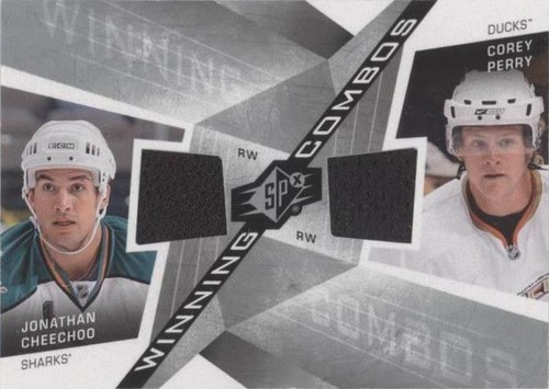 2008-09 SPx - Corey Perry Jonathan Cheechoo #WC-CP