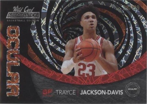 2021-22 Wild Card Alumination - Trayce Jackson-Davis #AOC-21