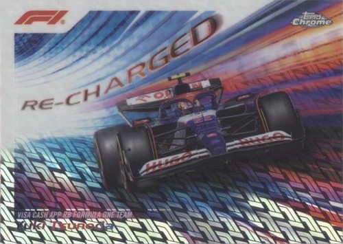 2024 Topps Chrome Formula 1 Logofractor Edition - Yuki Tsunoda #RECH-17
