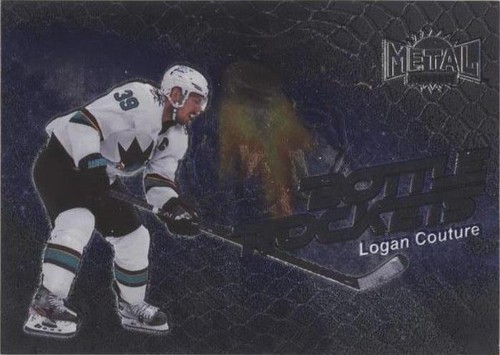 2022-23 Skybox Metal Universe - Logan Couture #BR-21