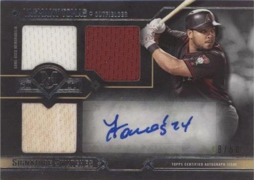 2017 Topps Museum Collection - Yasmany Tomas #TRA-YT
