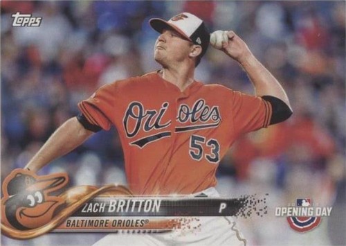 2018 Topps Opening Day - Zach Britton #145