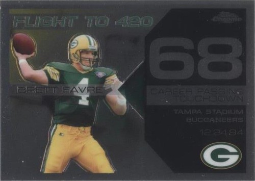 2007 Topps Chrome Brett Favre #BFC-BF68