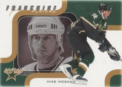 2002-03 In the Game Be A Player Memorabilia - Mike Modano #210