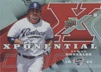 2009 Upper Deck X - Adrian Gonzalez #X2-AG