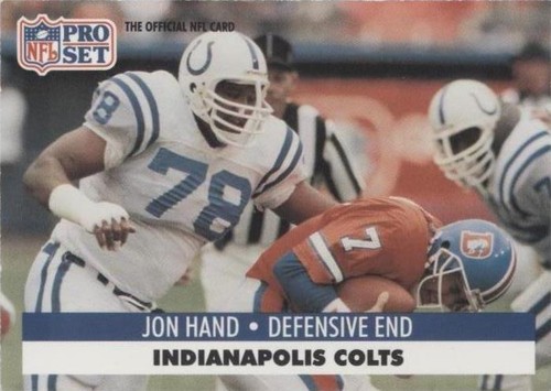 1991 Pro Set Jon Hand #527