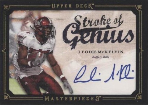 2008 Upper Deck Masterpieces Leodis McKelvin #SOG63