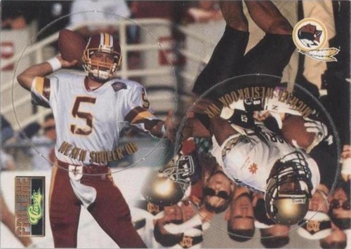 1995 Classic Pro Line Heath Shuler Michael Westbrook #C-26