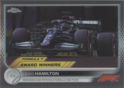 2022 Topps Chrome Formula 1 - Lewis Hamilton #198