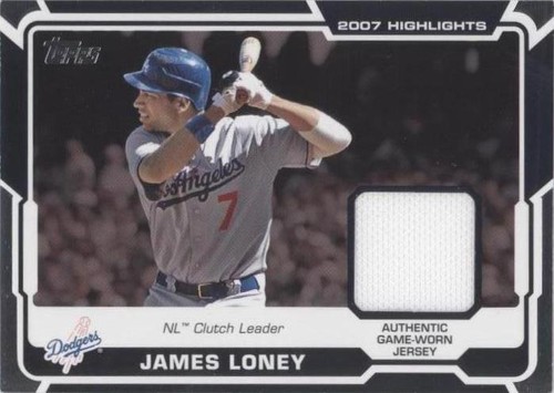2008 Topps - James Loney #HR-JL