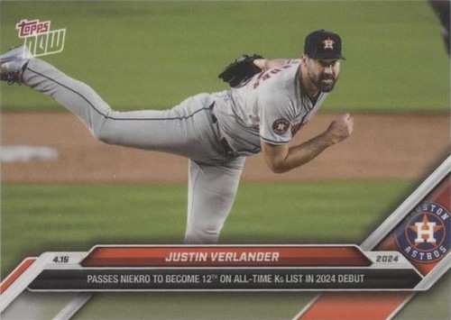 2024 Topps Now - Justin Verlander #97