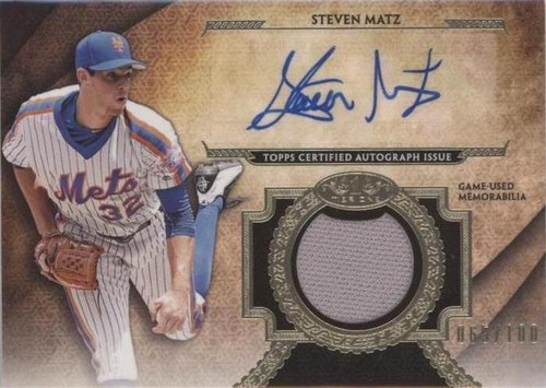2017 Topps Tier One - Steven Matz #AT1R-SMZ