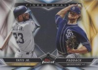2020 Topps Finest - Chris Paddack Fernando Tatís Jr. #FD-13