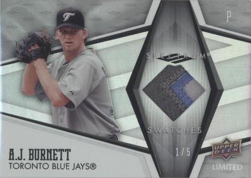 2008 Upper Deck Spectrum - A. J. Burnett #SS-AB