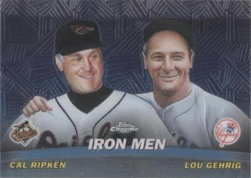 CAL RIPKEN JR/LOU GEHRIG LIMITED EDITION GEMMT 10 23KT GOLD