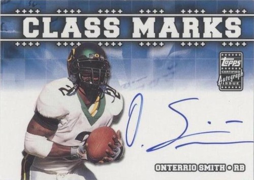 2003 Topps Draft Picks & Prospects Onterrio Smith #CM-OS