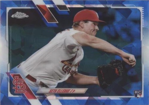 2021 Topps Chrome Update Series Sapphire Edition - Seth Elledge #US57