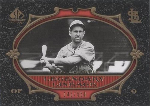 2007 SP Legendary Cuts - Enos Slaughter #196