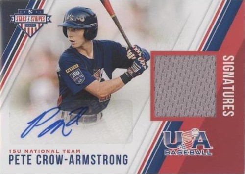 2018 Panini USA Baseball Stars & Stripes - Pete Crow-Armstrong #61