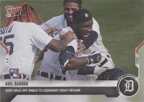2021 Topps Now - Akil Baddoo #36