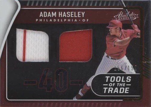 2022 Panini Absolute - Adam Haseley #TTT2-AH