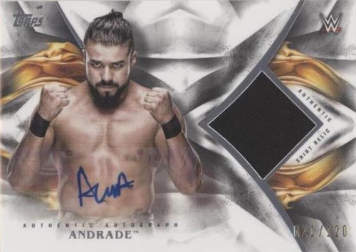 2019 Topps WWE Undisputed - Andrade "Cien" Almas #UAR-AA
