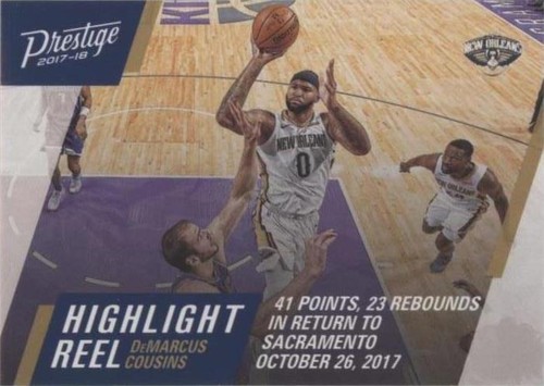 2017-18 Panini Prestige - DeMarcus Cousins #2