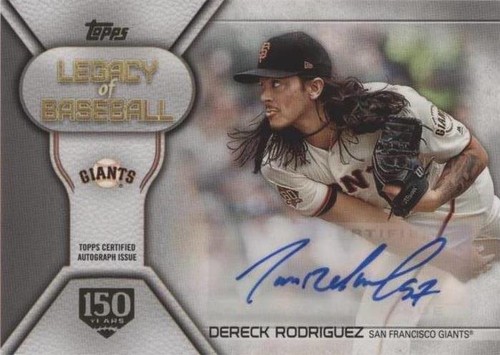 2019 Topps - Dereck Rodriguez #LBA-DR