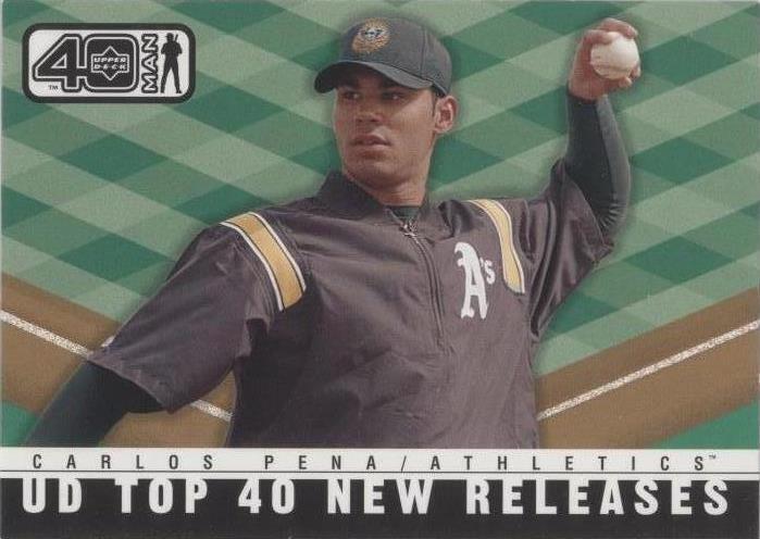 Upper Deck 40 Man 2002 - Carlos Peña #1014