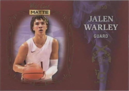 2022-23 Wild Card Matte Draft - Jalen Warley #SG-10