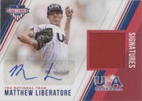 2018 Panini USA Baseball Stars & Stripes - Matthew Liberatore #40