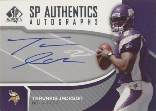 2006 SP Authentic Tarvaris Jackson #SP-TJ