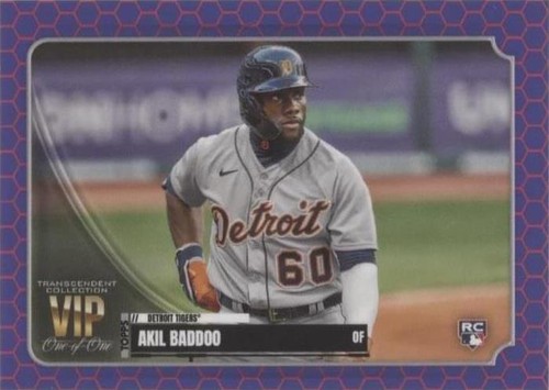 2021 Topps Transcendent Collection VIP Party - Akil Baddoo #VIP-4