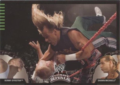 2008 Topps WWE Ultimate Rivals - Kenny Dykstra Shawn Michaels #28