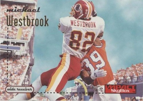1996 Skybox Impact Michael Westbrook #148