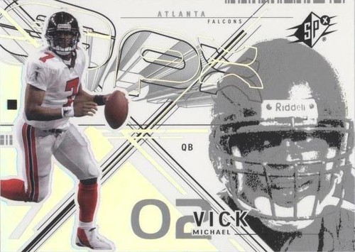 2002 SPx Michael Vick #70