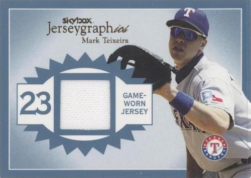 2004 Skybox Autographics - Mark Teixeira #J-MT2