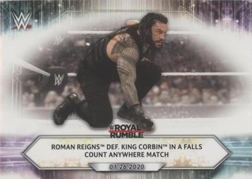 2021 Topps WWE - Roman Reigns #9
