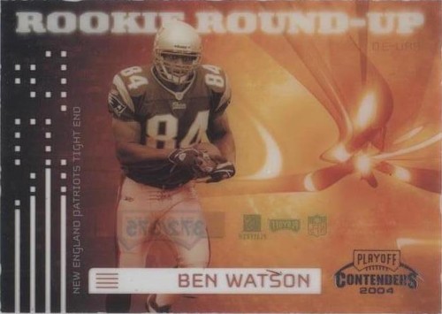 2004 Playoff Contenders Ben Watson #RRU-30