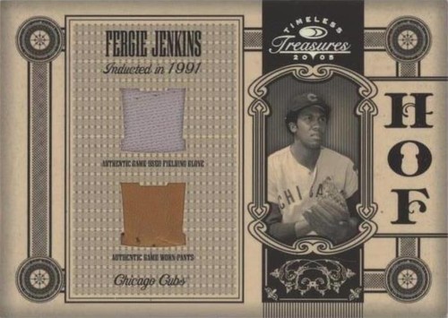 2005 Donruss Timeless Treasures - Fergie Jenkins #HOF-46