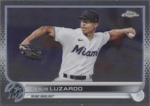 2022 Topps Chrome - Jesus Luzardo #112