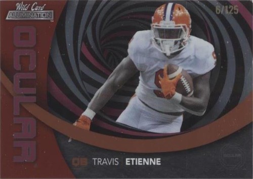2021 Wild Card Alumination Travis Etienne #OC-9