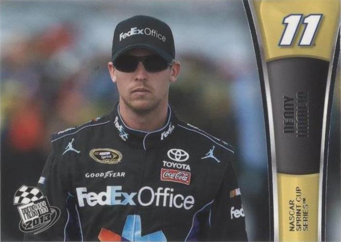 2013 Press Pass - Denny Hamlin #18