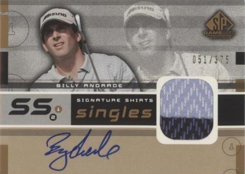 2003 SP Game Used Edition - Billy Andrade #F9S-BA