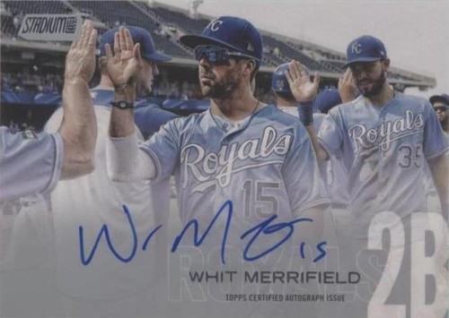 2018 Topps Stadium Club - Whit Merrifield #SCA-WM