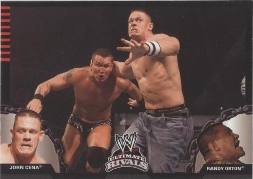 2008 Topps WWE Ultimate Rivals - John Cena Randy Orton #22
